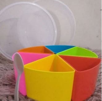 Sweety Portion Box, Six Cell Spice Organizer, Transparent Plastic Storage Box, Multi Compartment Adjustable Container, Multipurpose Storage Box Sweety Portion Box, Six Cell Spice Organizer, Transparent Plastic Storage Box, Multi Compartment Adjustable Container, Multipurpose Storage Box